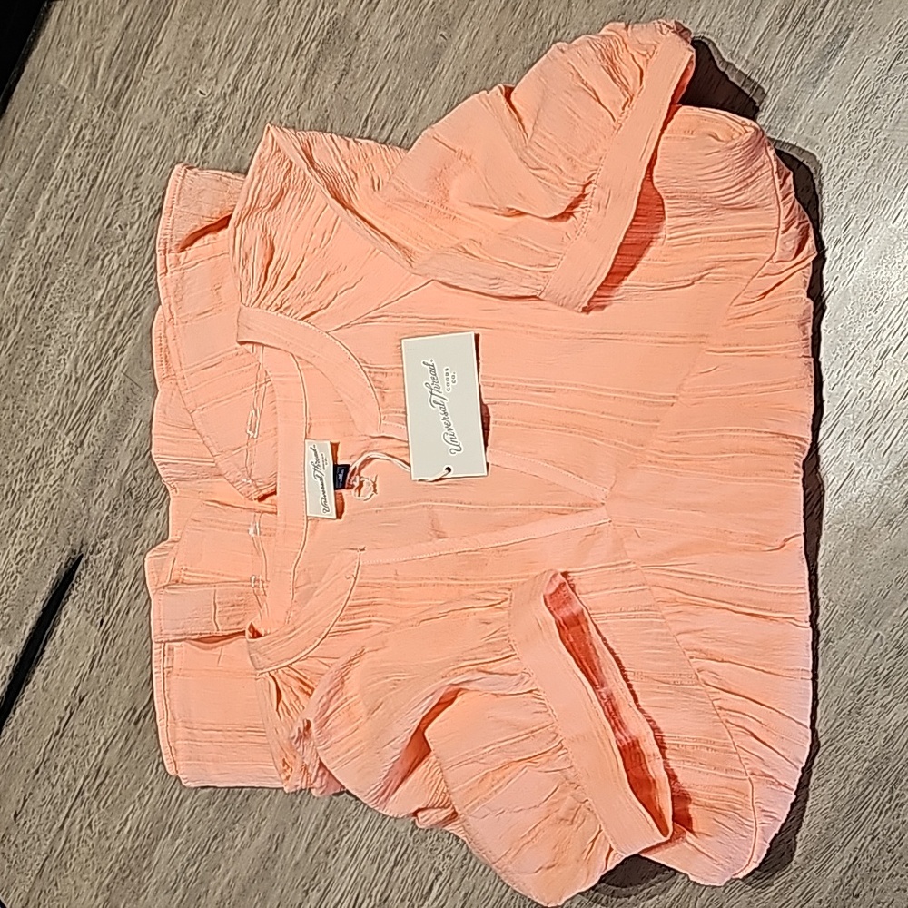 NWT Universal Thread Dress Pastel Orange Color Size Medium